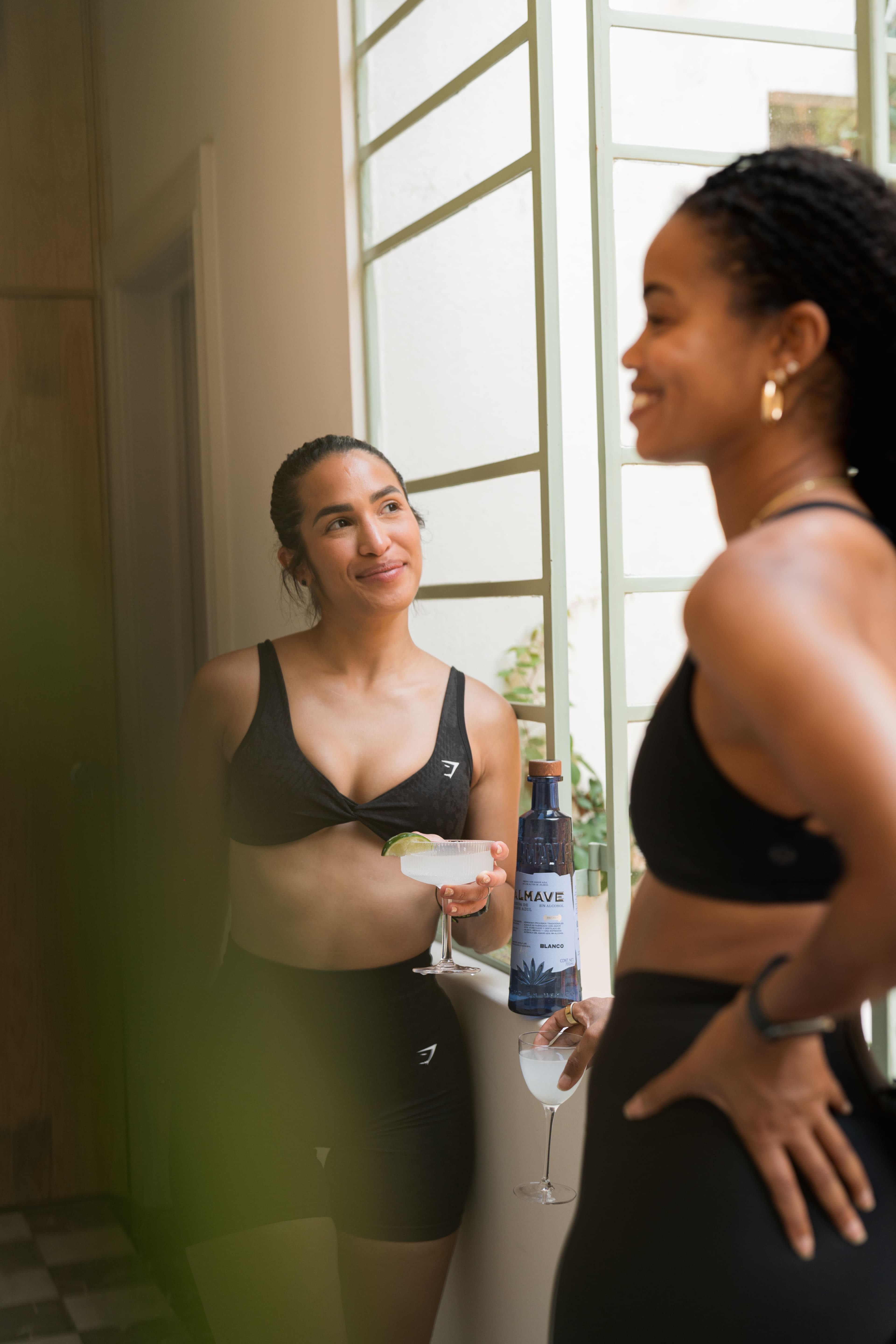 Photo of Nikki and Natasha, founders of Casa Mkali, captured in a warm, casual setting that reflects their vision and creative leadership.